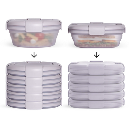 12-Pack Mixed Food Storage Set