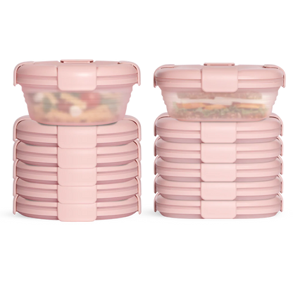 12-Pack Mixed Food Storage Set