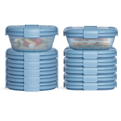 12-Pack Mixed Food Storage Set