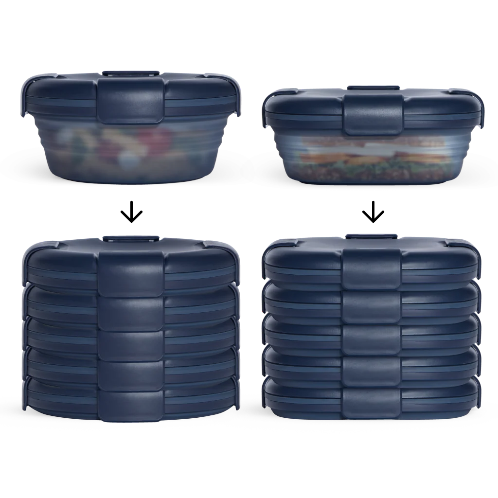 12-Pack Mixed Food Storage Set